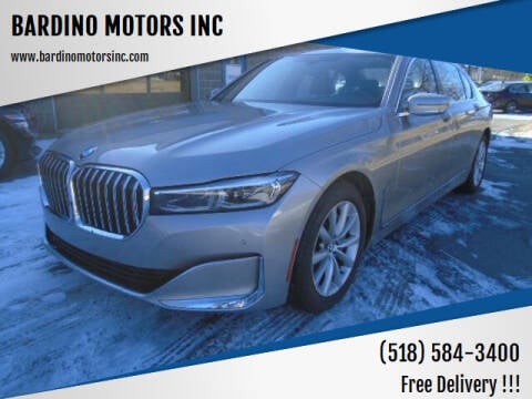 2022 BMW 7 Series for sale at BARDINO MOTORS INC in Saratoga Springs NY