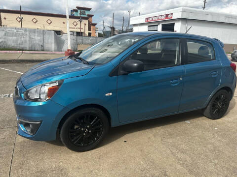 2019 Mitsubishi Mirage for sale at HOUSTON SKY AUTO SALES in Houston TX