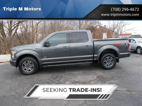 2015 Ford F-150 for sale at Triple M Motors in Saint John IN