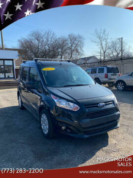 2016 Ford Transit Connect for sale at Macks Motor Sales in Chicago IL