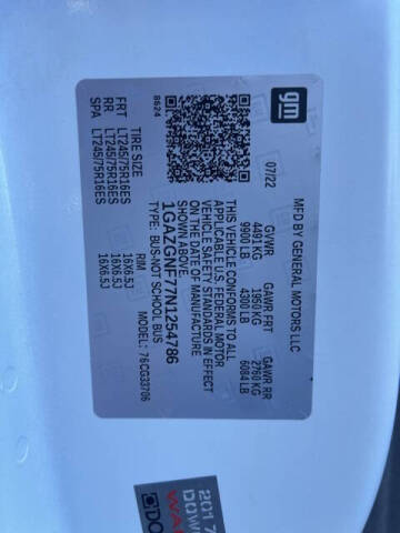 2022 Chevrolet Express LS 3500