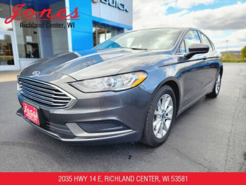 2017 Ford Fusion for sale at Jones Chevrolet Buick Cadillac in Richland Center WI