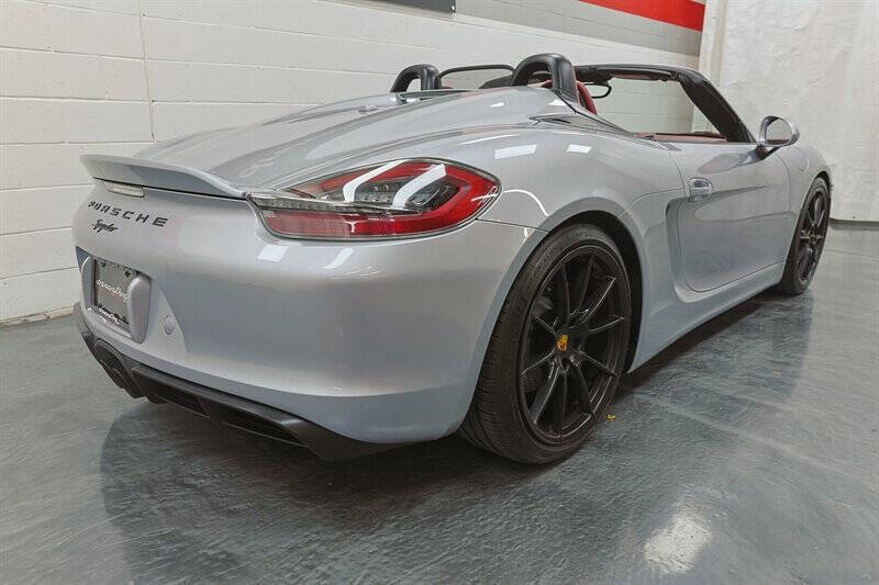 2016 Porsche Boxster Spyder