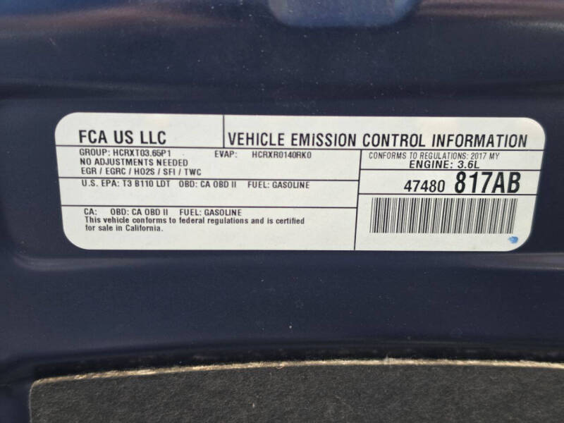 2017 Chrysler Pacifica Limited