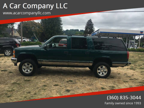 1995 Chevrolet Suburban for sale at A Car Company LLC in Washougal WA