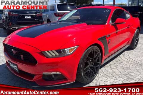 2017 Ford Mustang for sale at PARAMOUNT AUTO CENTER in Downey CA