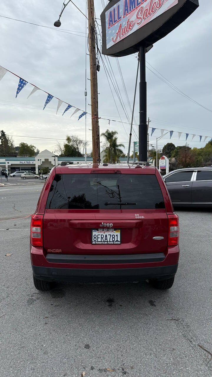 2012 Jeep Patriot for sale at ALL AMERICAN AUTO SALES in San Mateo, CA