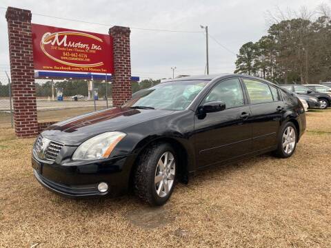 2006 Nissan Maxima for sale at C M Motors Inc in Florence SC