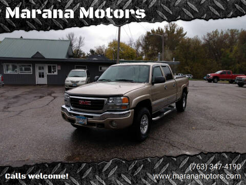 2004 GMC Sierra 2500 for sale at Marana Motors in Princeton MN