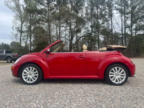 2009 Volkswagen New Beetle Convertible for sale at Joye & Company INC, in Augusta GA