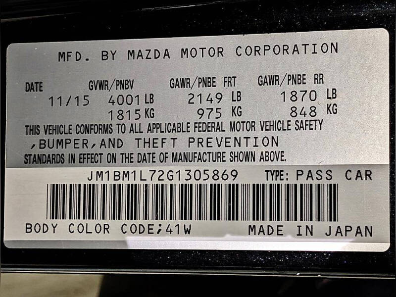 2016 Mazda MAZDA3 i Touring