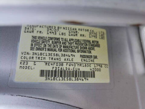 2008 Nissan Versa 1.8 S