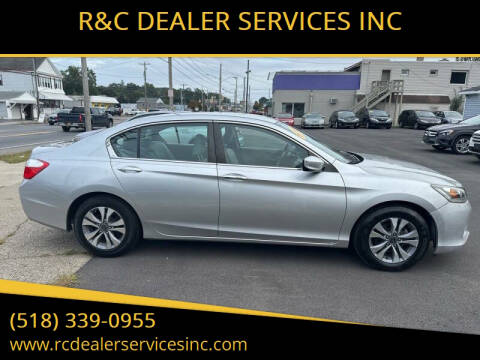 2014 Honda Accord for sale at R&C DEALER SERVICES INC in Cohoes NY