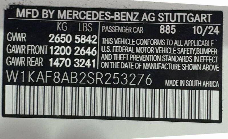 2025 Mercedes-Benz C-Class AMG C 63 S E Performance