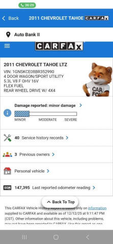 2011 Chevrolet Tahoe LTZ