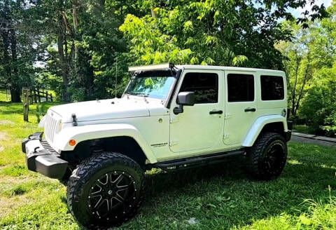 2015 Jeep Wrangler Unlimited for sale at GOLDEN RULE AUTO in Newark OH