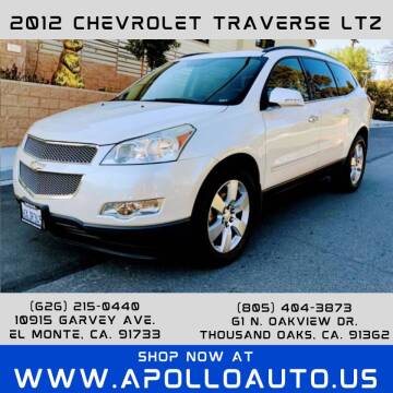 2012 Chevrolet Traverse for sale at Apollo Auto El Monte in El Monte CA