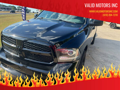 2014 RAM 1500 for sale at Valid Motors INC in Griffin GA