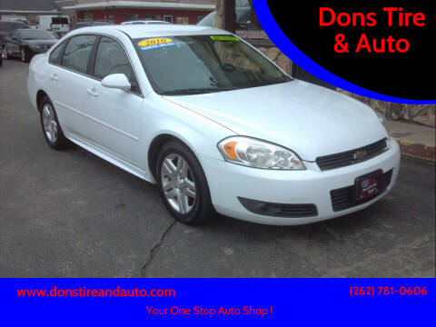 2010 Chevrolet Impala for sale at Dons Tire & Auto in Butler WI
