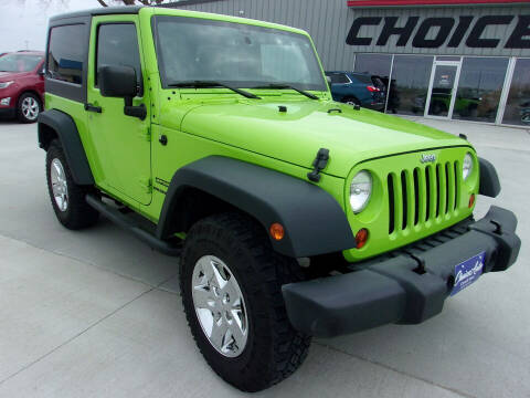 2013 Jeep Wrangler for sale at Choice Auto in Carroll IA
