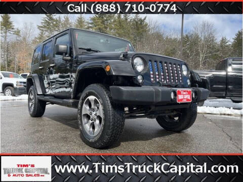 2016 Jeep Wrangler Unlimited for sale at TTC AUTO OUTLET/TIM'S TRUCK CAPITAL & AUTO SALES INC ANNEX in Epsom NH