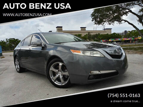 2010 Acura TL for sale at AUTO BENZ USA in Fort Lauderdale FL