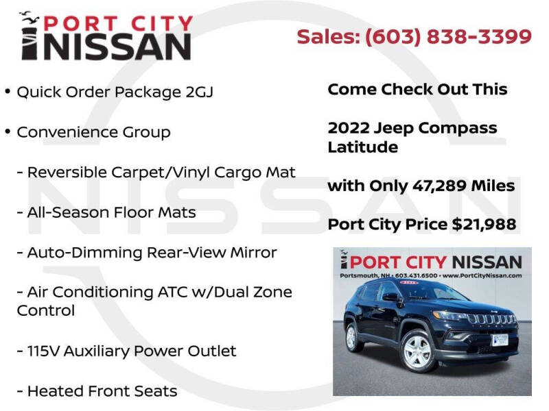 2022 Jeep Compass Latitude