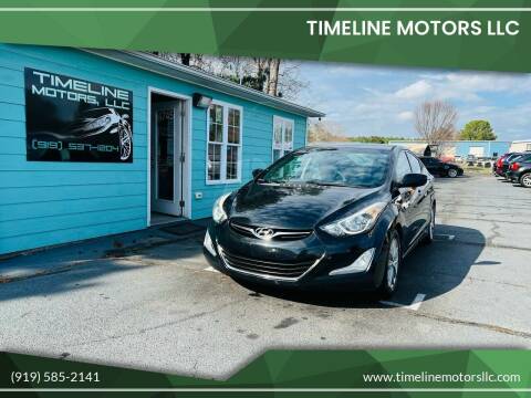 2014 Hyundai Elantra for sale at Timeline Motors LLC in Clayton NC