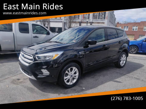 2017 Ford Escape for sale at East Main Rides in Marion VA