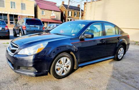 2012 Subaru Legacy for sale at Greenway Auto LLC in Berryville VA