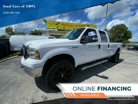 2006 Ford F-350 Super Duty for sale at Used Cars of SWFL in Fort Myers FL