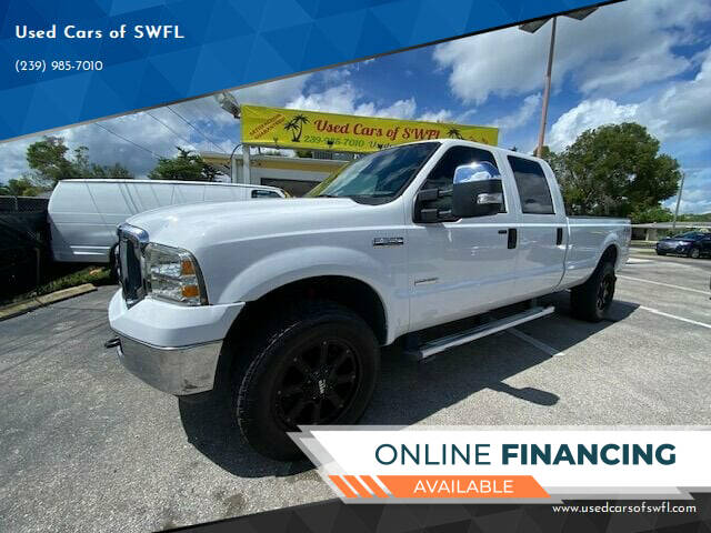 2006 Ford F-350 Super Duty for sale at Used Cars of SWFL in Fort Myers FL
