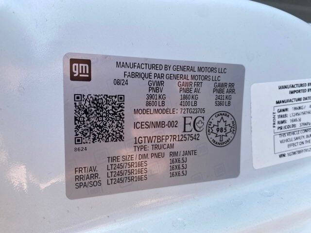 2024 GMC Savana 2500