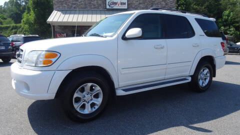 2002 Toyota Sequoia for sale at Driven Pre-Owned in Lenoir NC
