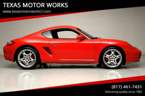 2006 Porsche Cayman for sale at TEXAS MOTOR WORKS in Arlington TX