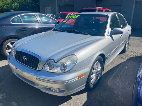 2005 Hyundai Sonata for sale at MILL STREET AUTO SALES LLC in Vernon CT