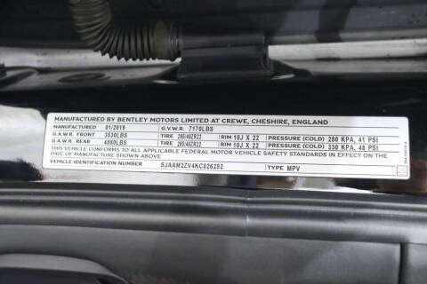 2019 Bentley Bentayga V8
