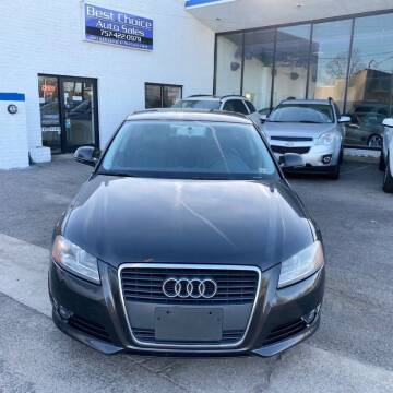 2009 Audi A3 for sale at Best Choice Auto Sales in Virginia Beach VA