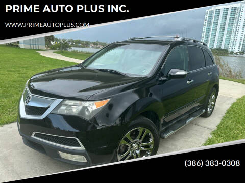 2010 Acura MDX for sale at PRIME AUTO PLUS INC. in Daytona Beach FL