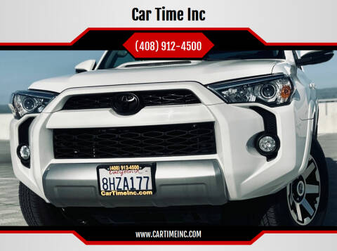 2019 Toyota 4Runner for sale at Car Time Inc in San Jose CA