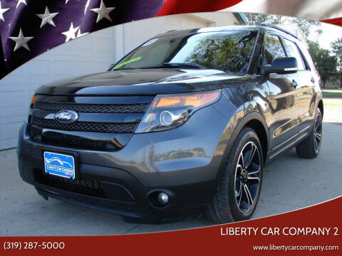 2015 Ford Explorer for sale at Liberty Car Company - II in Waterloo IA