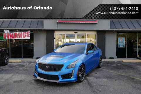 2016 Cadillac CTS-V for sale at Autohaus of Orlando in Orlando FL