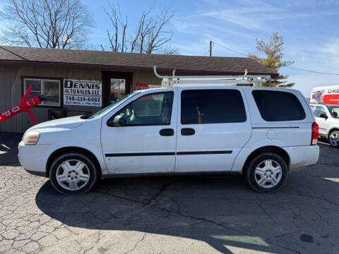 2008 Chevrolet Uplander for sale at DENNIS AUTO SALES LLC in Hebron OH