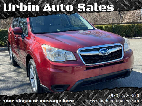 2015 Subaru Forester for sale at Urbin Auto Sales in Garfield NJ