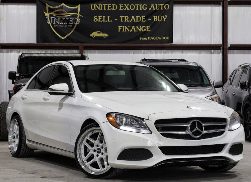 2016 Mercedes-Benz C-Class for sale at United Exotic Auto in Houston TX