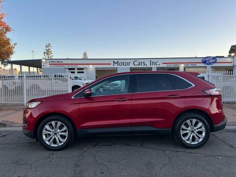 2022 Ford Edge for sale at MOTOR CARS INC in Tulare CA