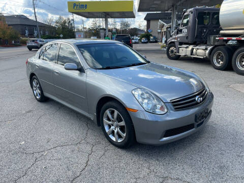 2006 Infiniti G35 for sale at Trust Petroleum in Rockland MA