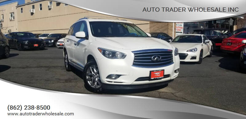 2014 Infiniti QX60 for sale at Auto Trader Wholesale Inc in Saddle Brook NJ