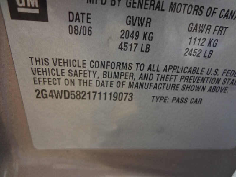 2007 Buick LaCrosse CXL