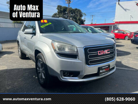 2014 GMC Acadia for sale at Auto Max of Ventura in Ventura CA